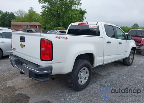 2016 Chevrolet Colorado Wt из США, поврежденный, VIN 1GCGTBE31G1276938